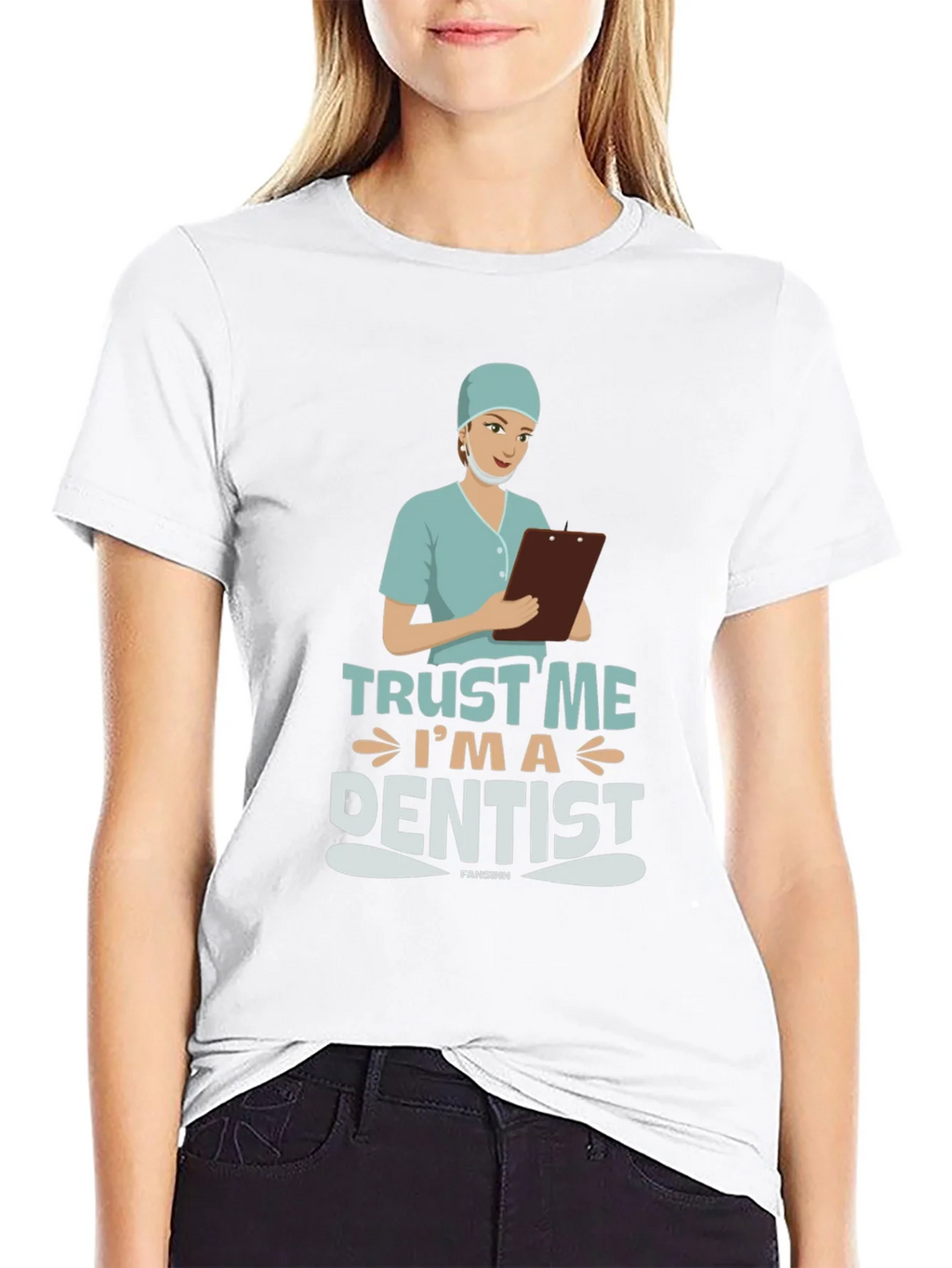 Trust Me Im a Dentist Black T-Shirt product image 8