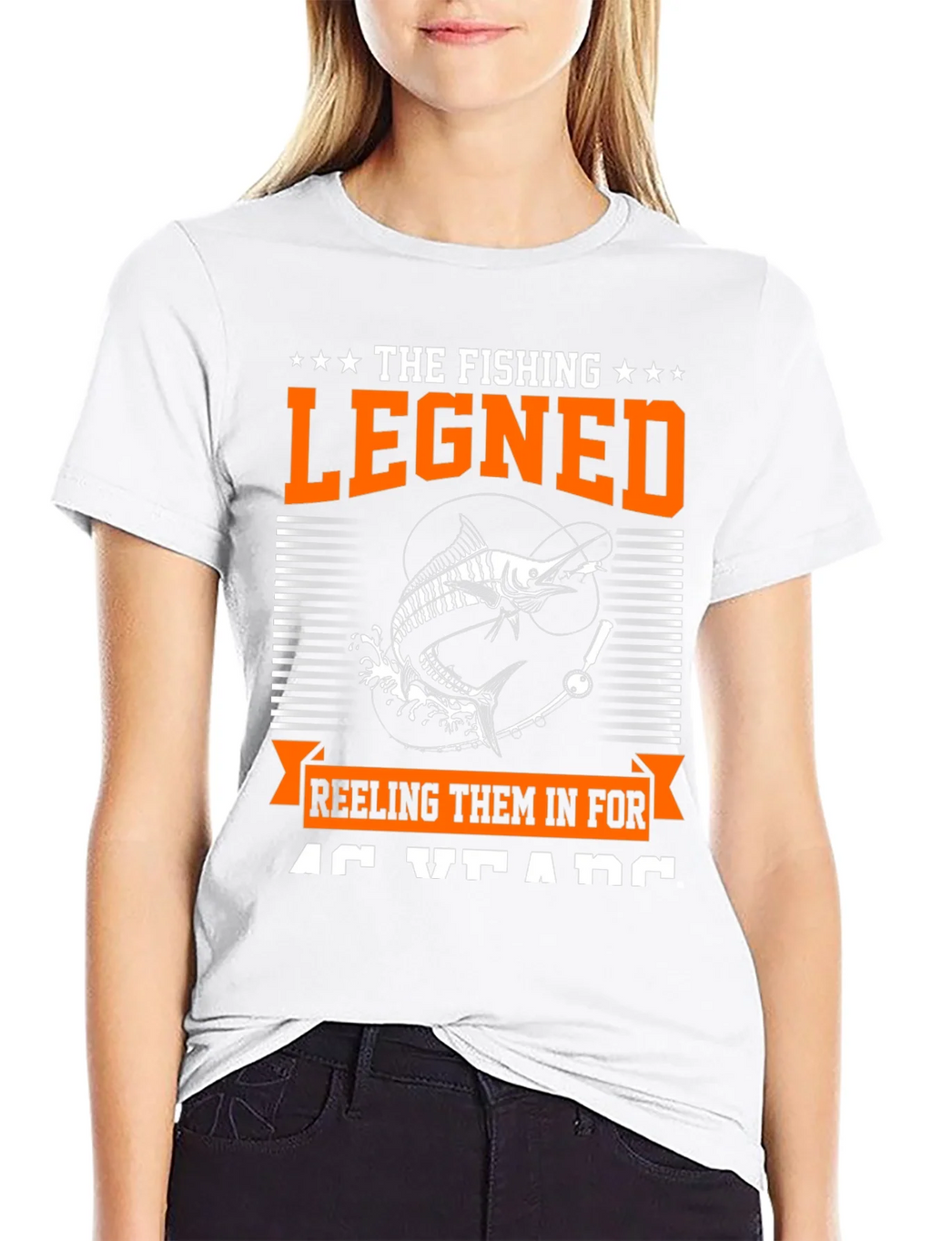 Fishing Legend Graphic T-Shirt product image 8