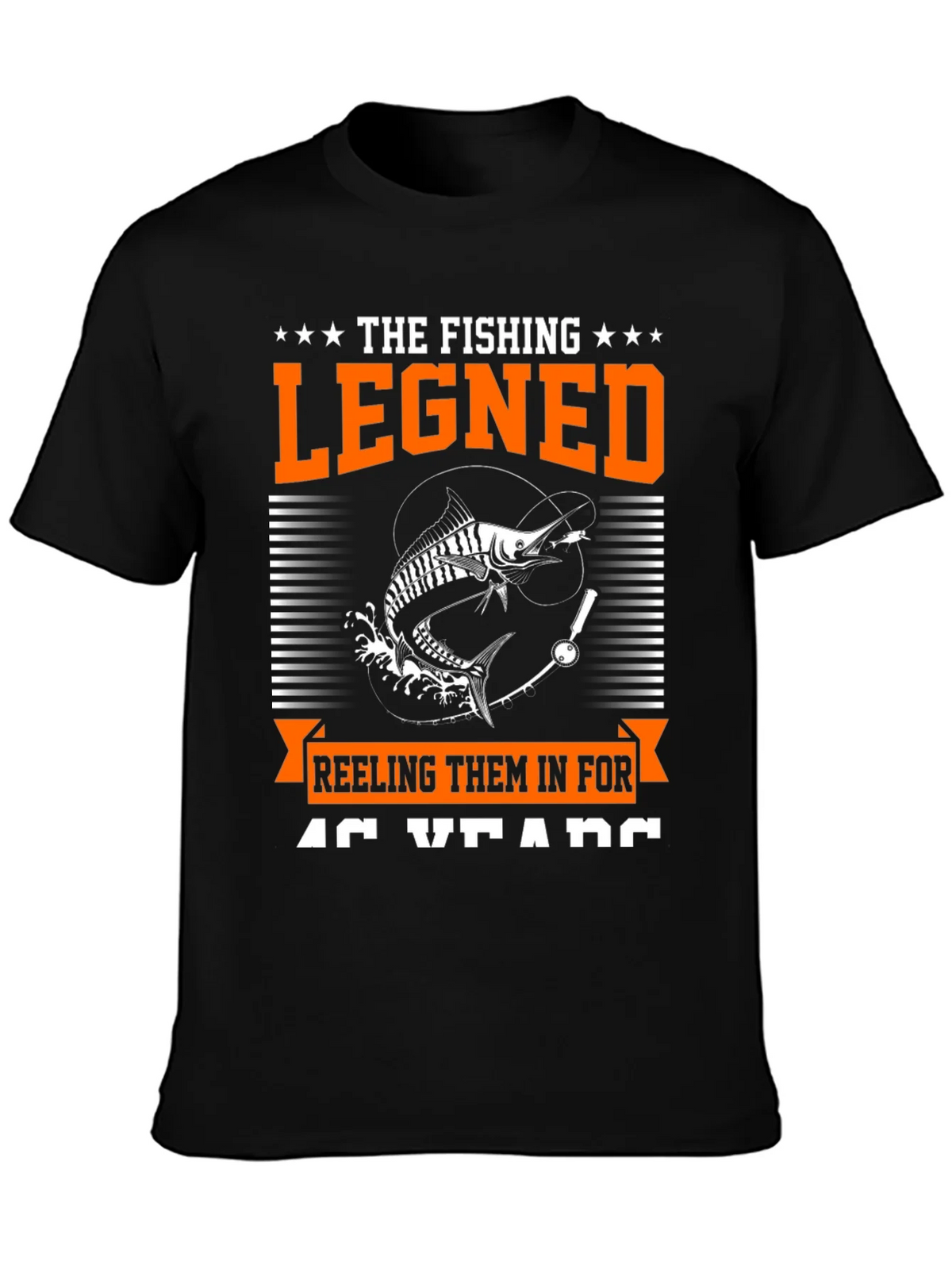 Fishing Legend Graphic T-Shirt product image 3