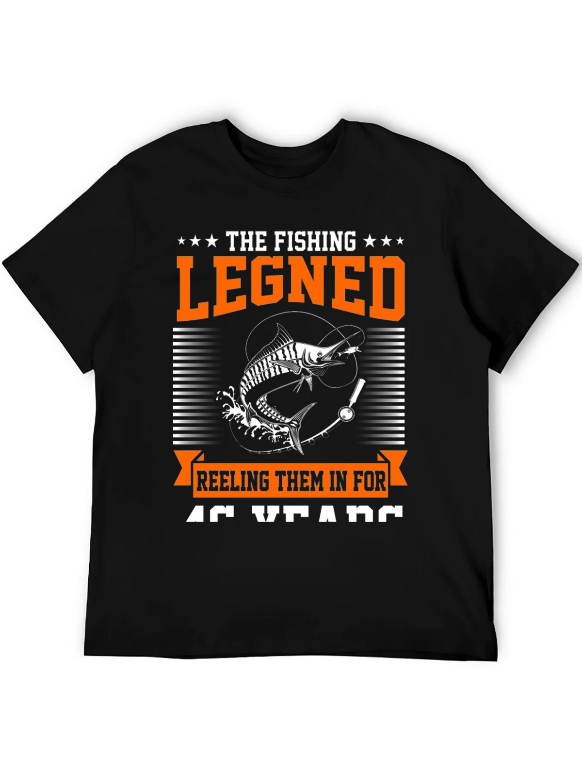 Fishing Legend Graphic T-Shirt product image 5