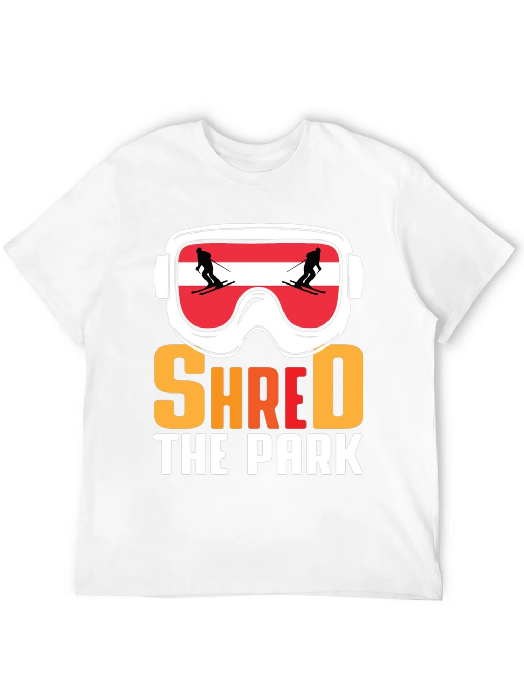 Shred The Park Ski Goggles T-Shirt product image 11
