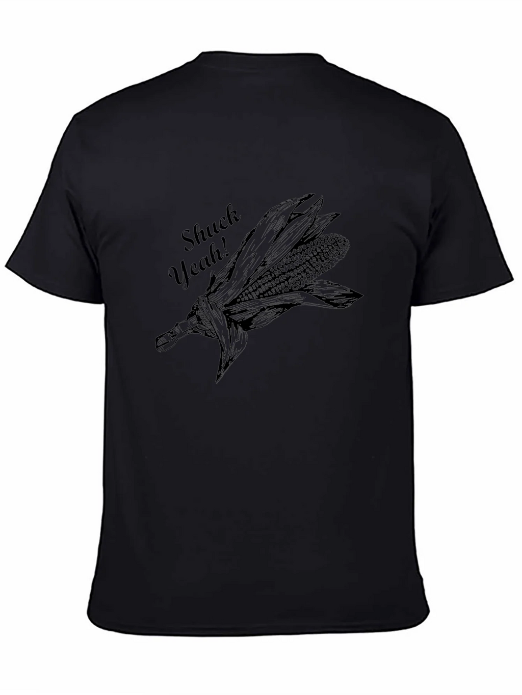 Shuck Yeah! Corn Graphic Black Tee product image 4