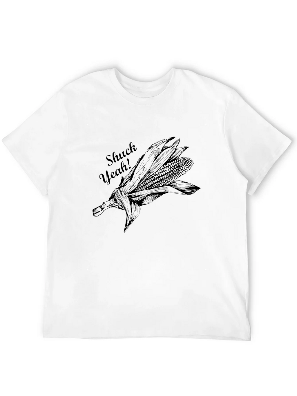 Shuck Yeah! Corn Graphic Black Tee product image 11
