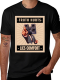 Truth Hurts Mens Graphic Tee - Speaker Head product image 1