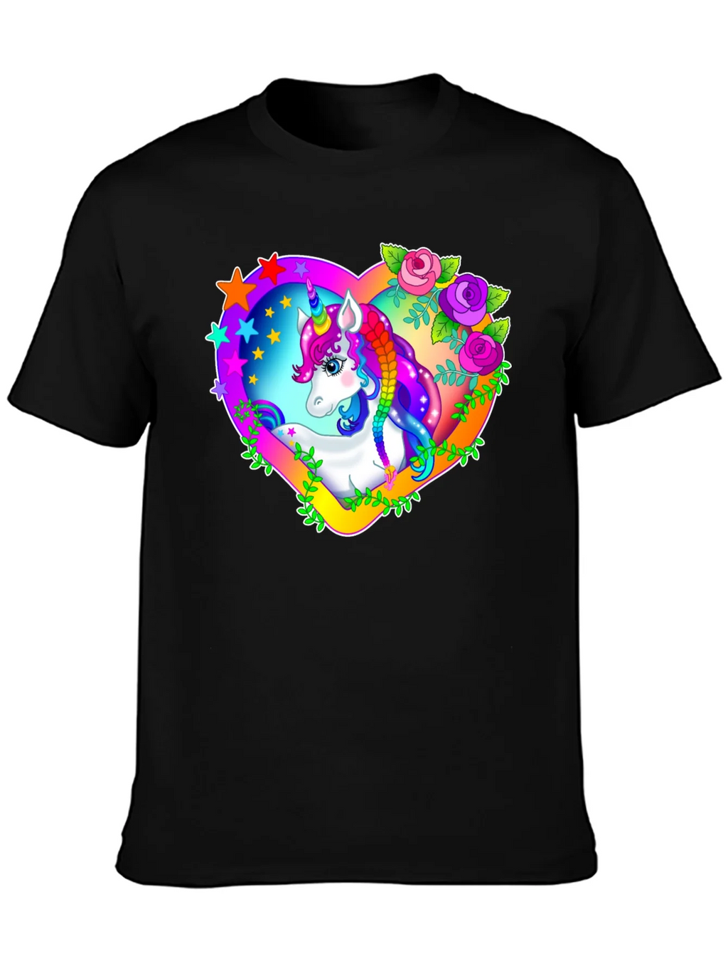 Unicorn Heart Graphic T-Shirt product image 3