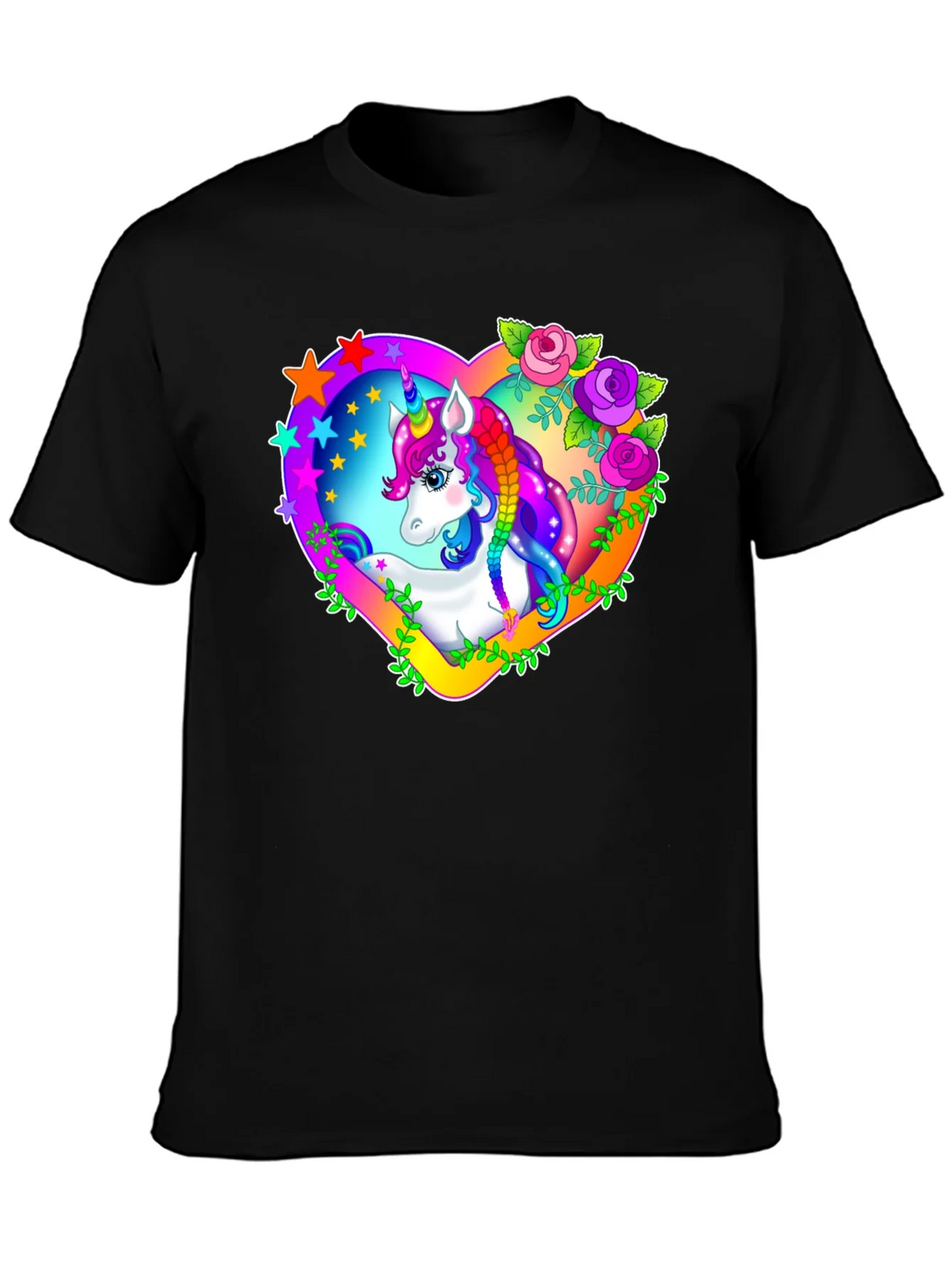Unicorn Heart Graphic T-Shirt product image 3
