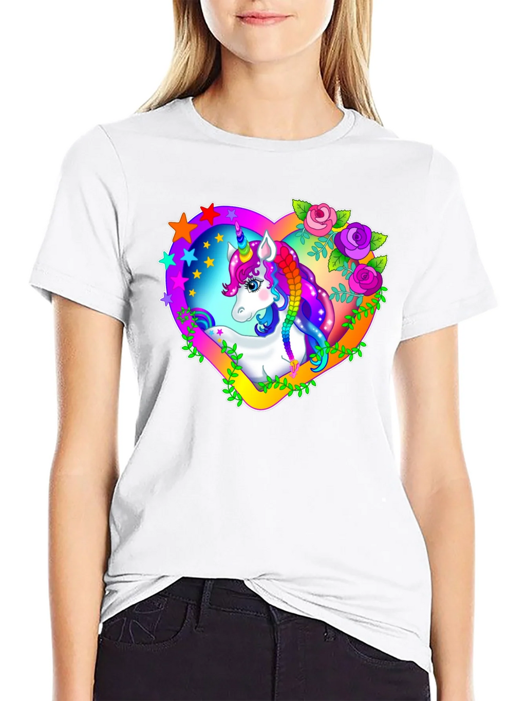 Unicorn Heart Graphic T-Shirt product image 8
