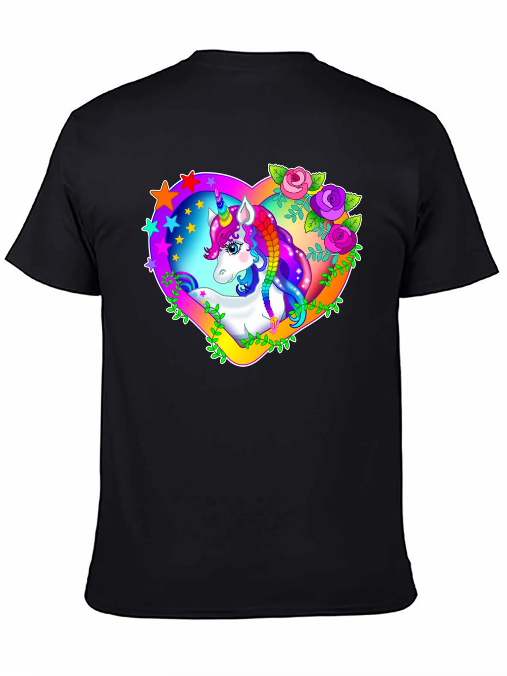 Unicorn Heart Graphic T-Shirt product image 4