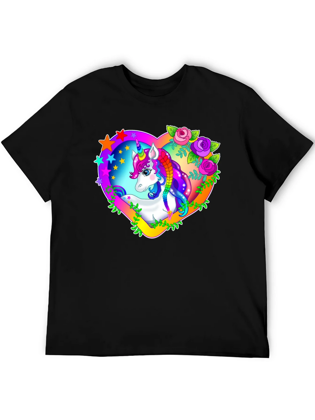 Unicorn Heart Graphic T-Shirt product image 5