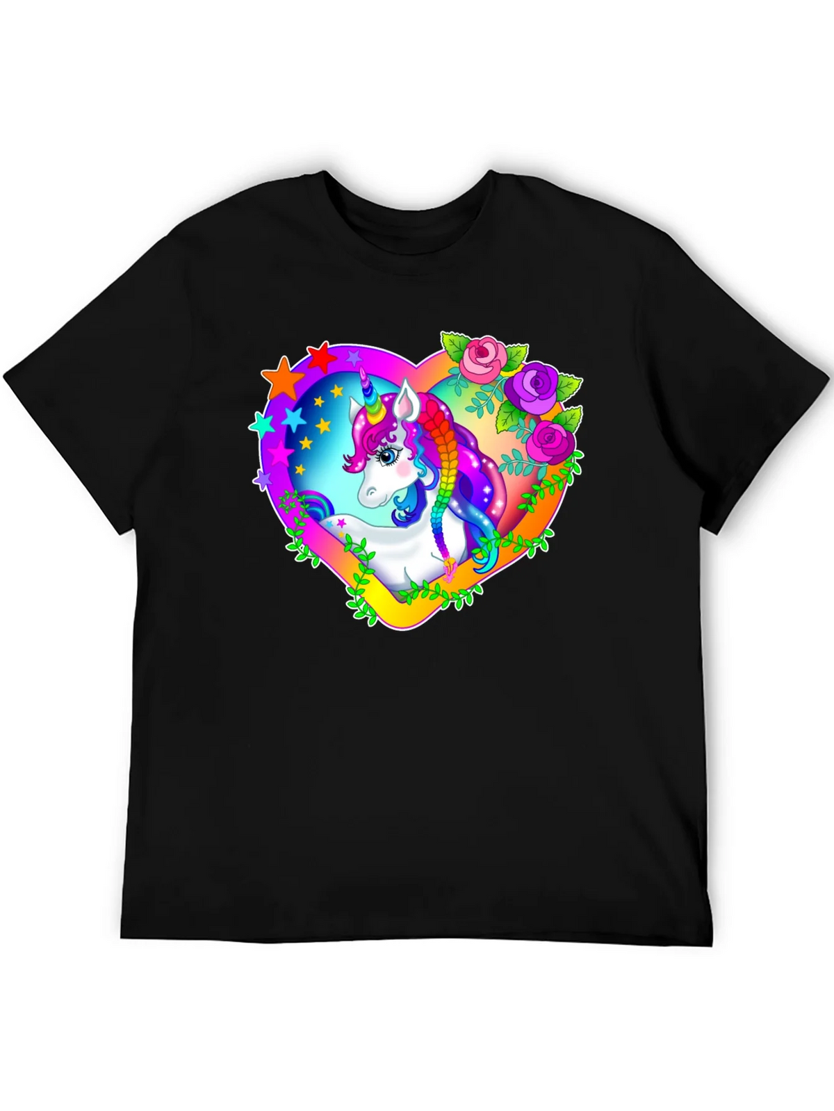 Unicorn Heart Graphic T-Shirt product image 5