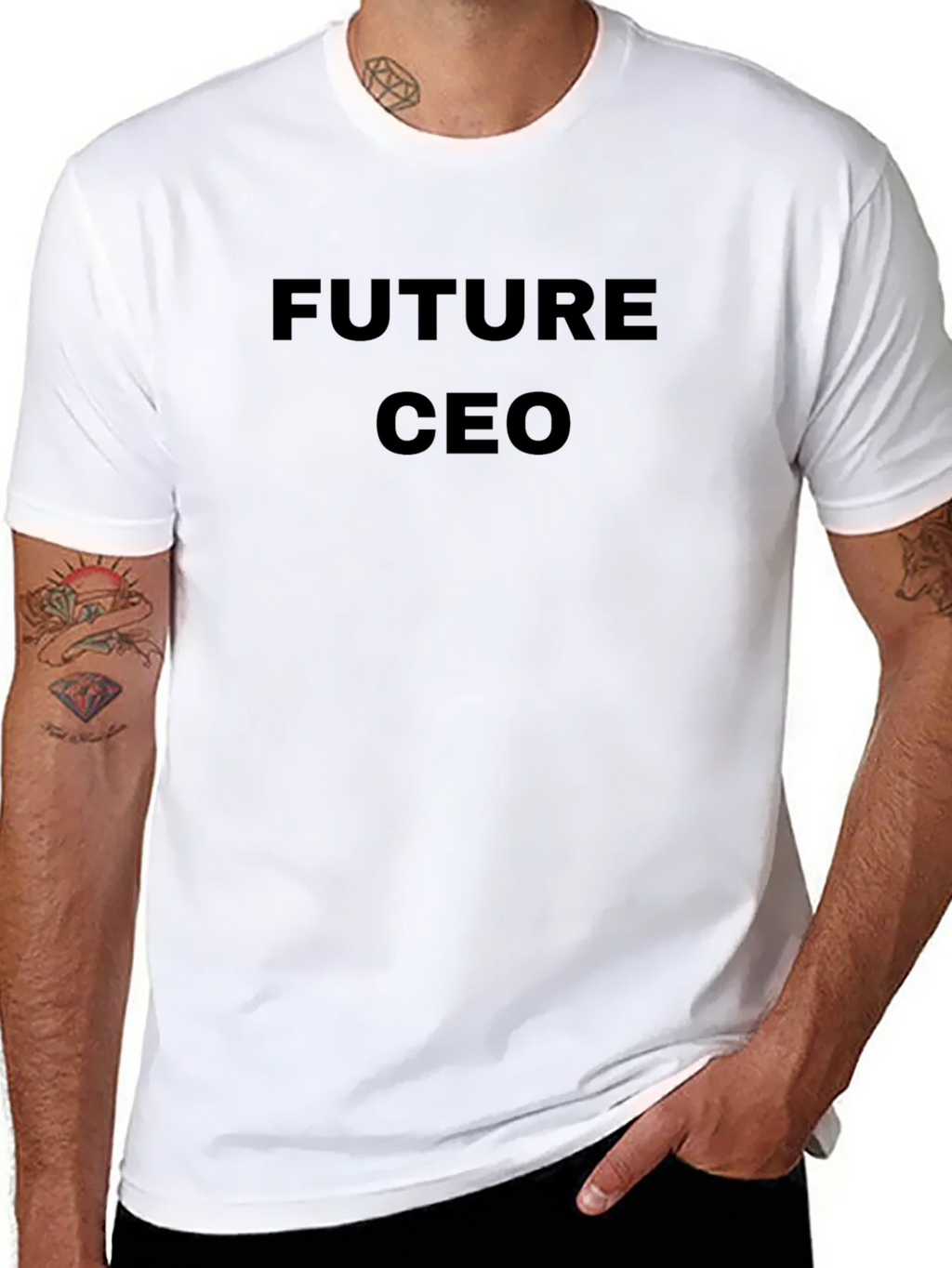 Future CEO Black Graphic Tee product image 7