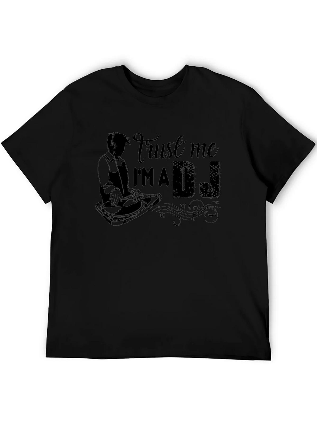 Trust Me Im A DJ T-Shirt - Black product image 5