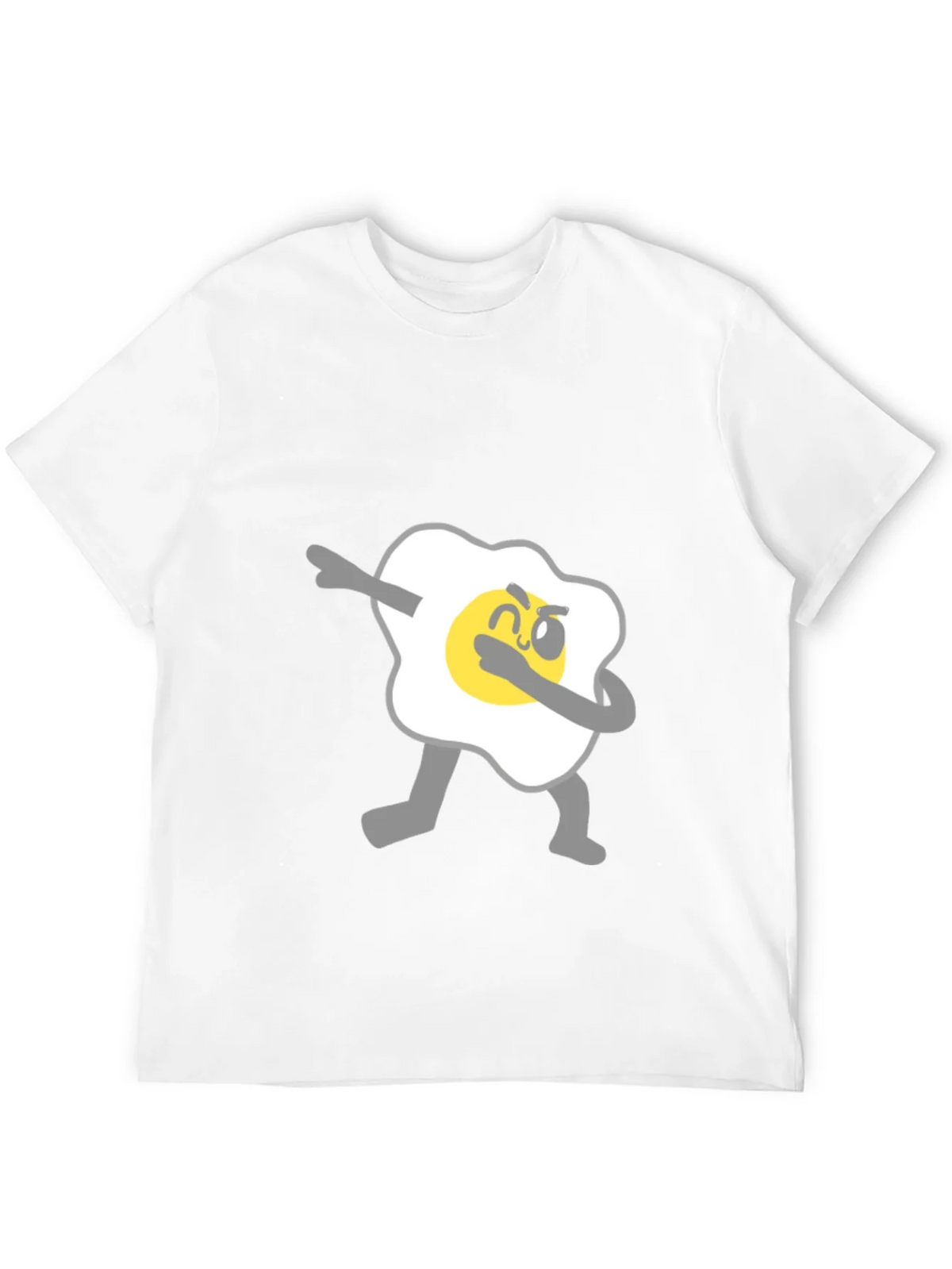 Dabbing Egg Graphic Tee - Cool & Casual Black T-Shirt product image 11