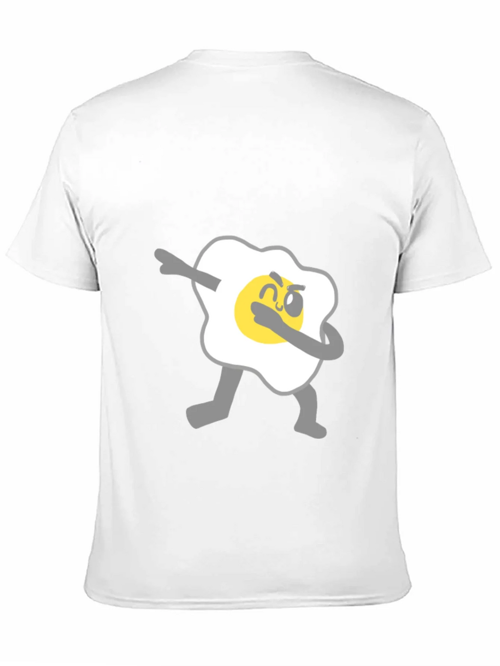 Dabbing Egg Graphic Tee - Cool & Casual Black T-Shirt product image 10