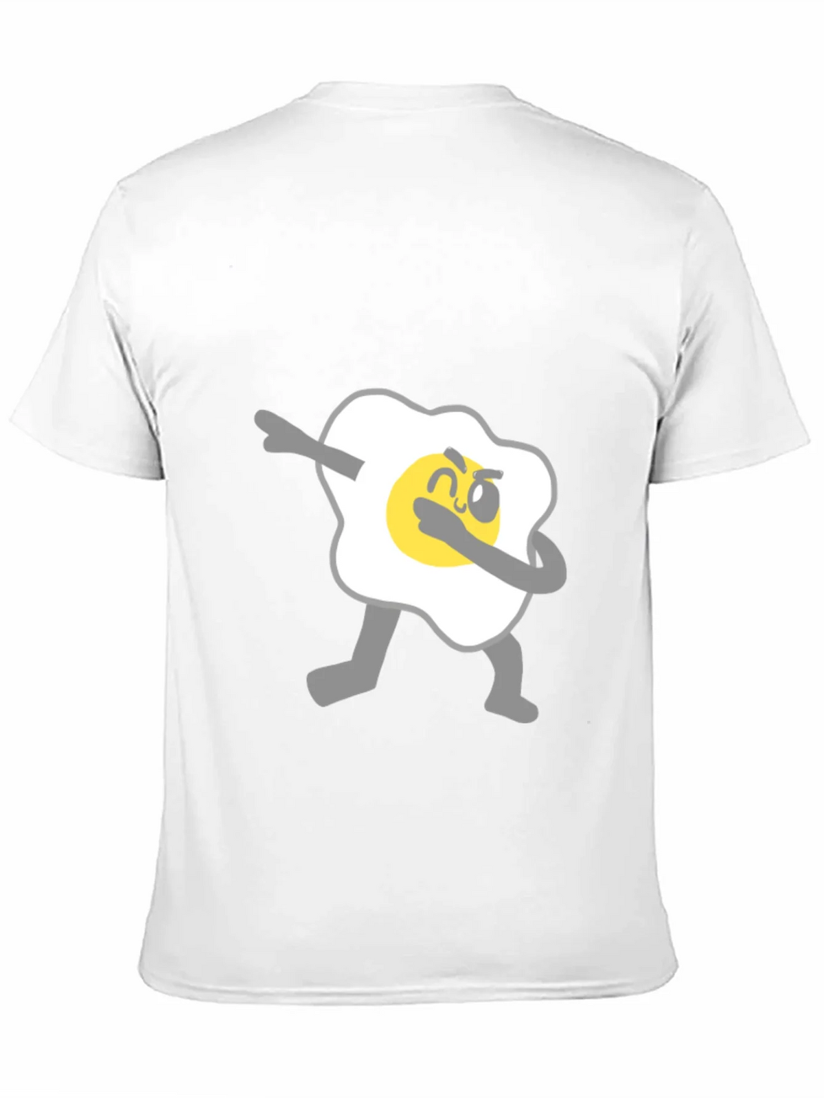 Dabbing Egg Graphic Tee - Cool & Casual Black T-Shirt product image 10