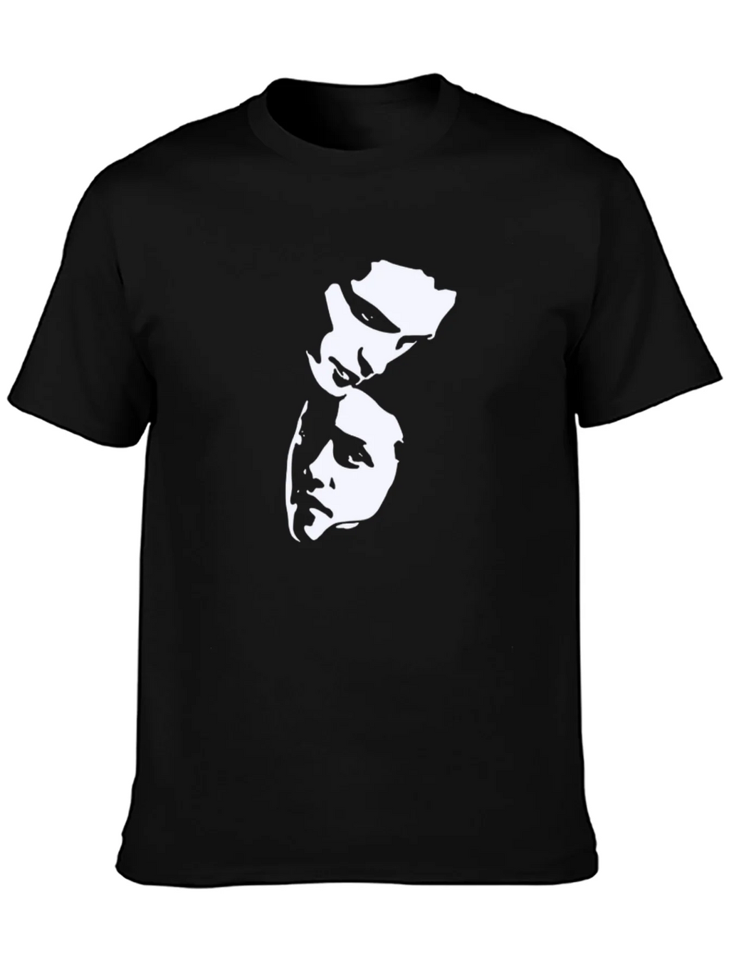 Black Graphic Tee - Dual Face Design product image 3