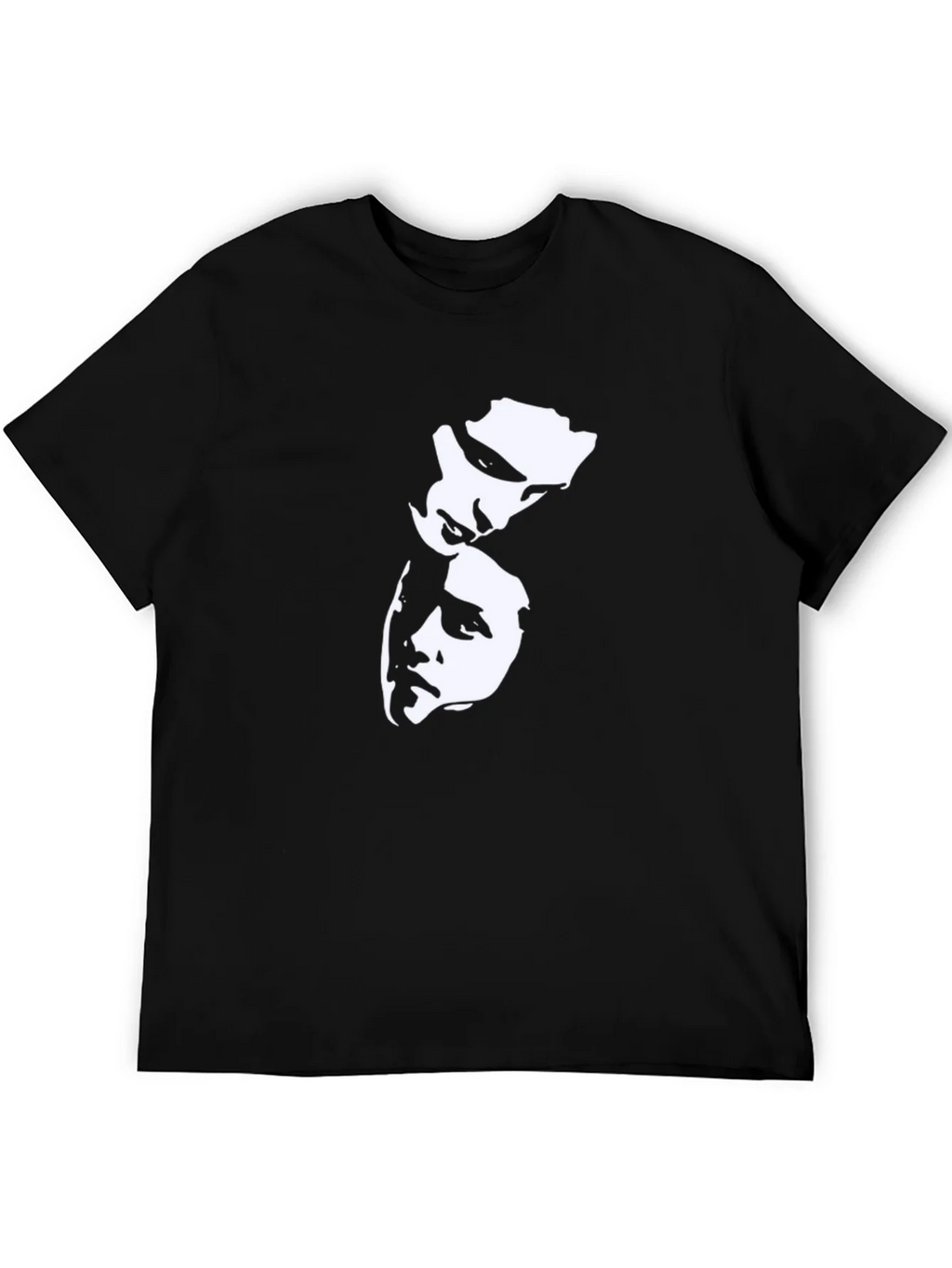 Black Graphic Tee - Dual Face Design product image 5