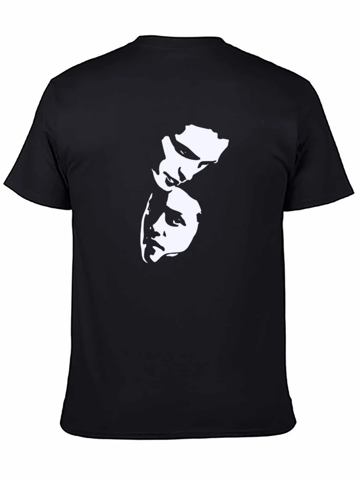 Black Graphic Tee - Dual Face Design product image 4