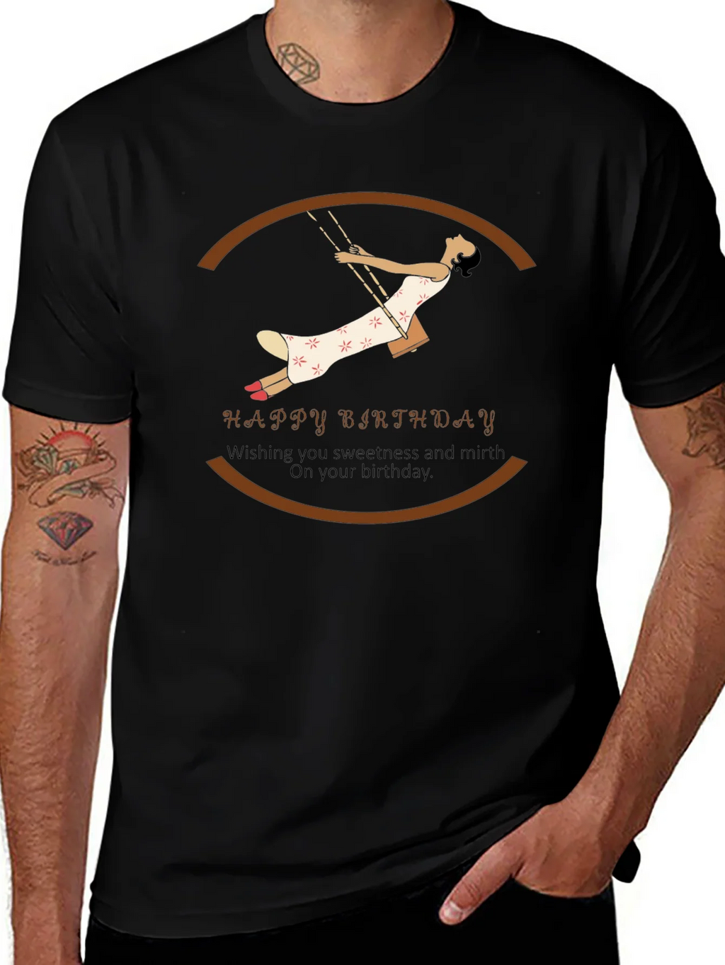 Happy Birthday Swing T-Shirt product image 1