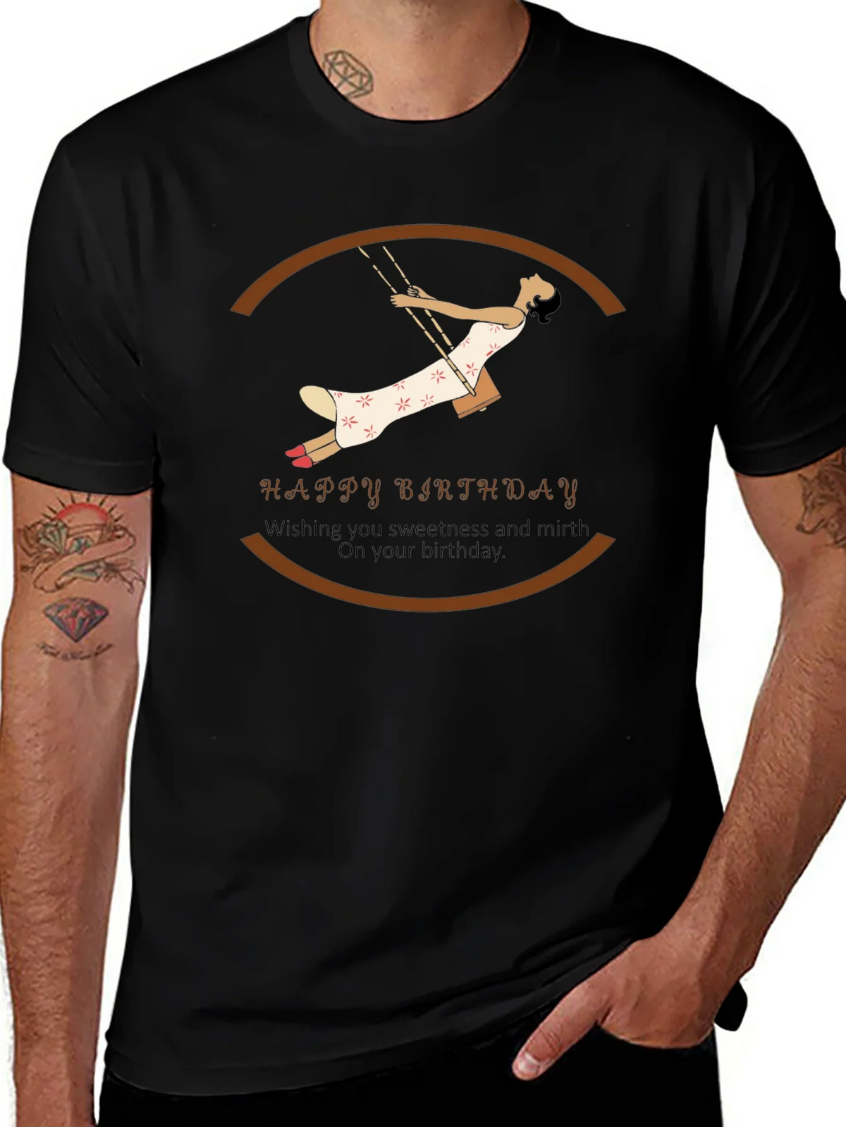 Happy Birthday Swing T-Shirt product image 1