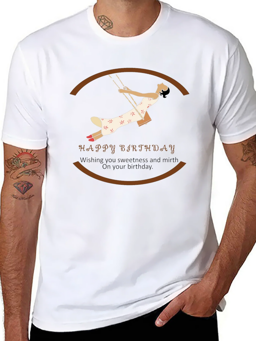Happy Birthday Swing T-Shirt product image 7