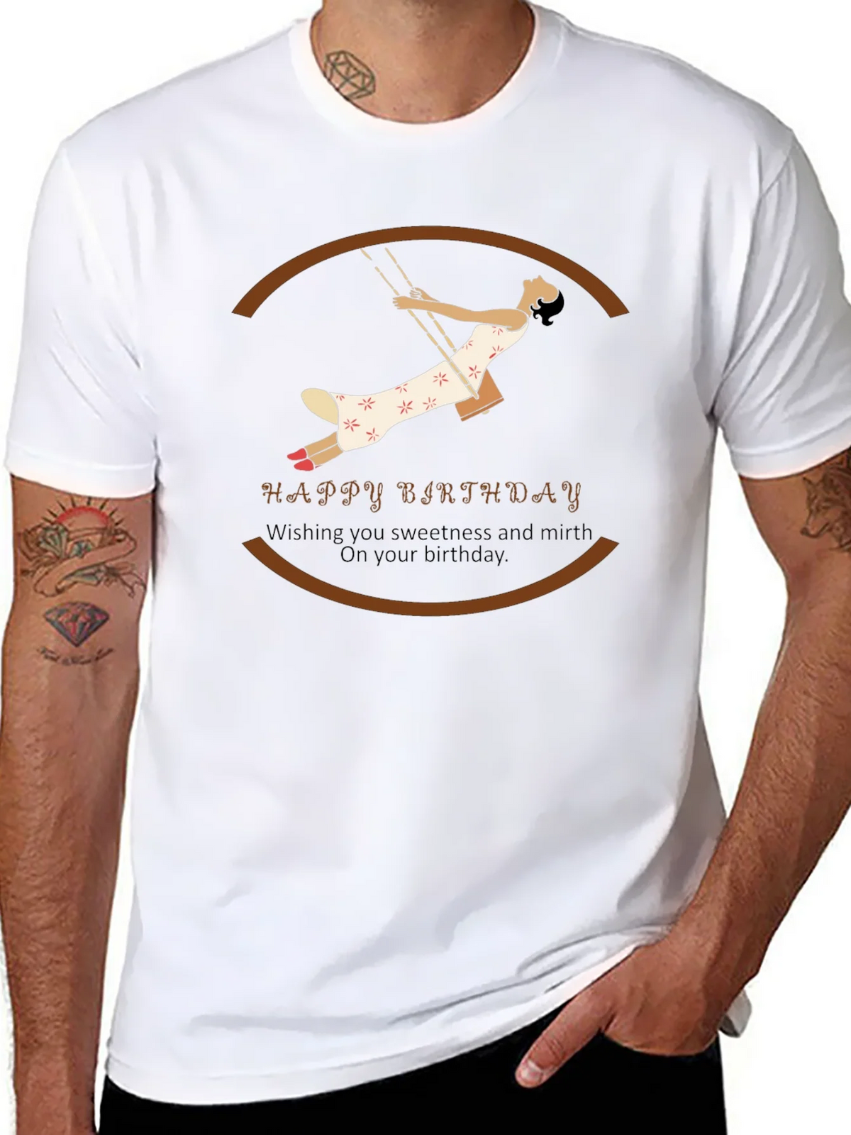 Happy Birthday Swing T-Shirt product image 7