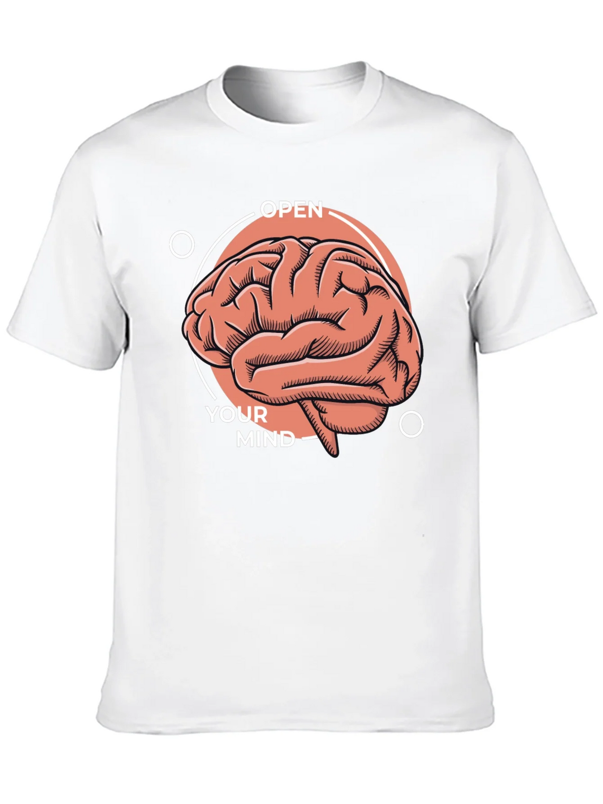 Open Your Mind Brain Graphic T-Shirt product image 9