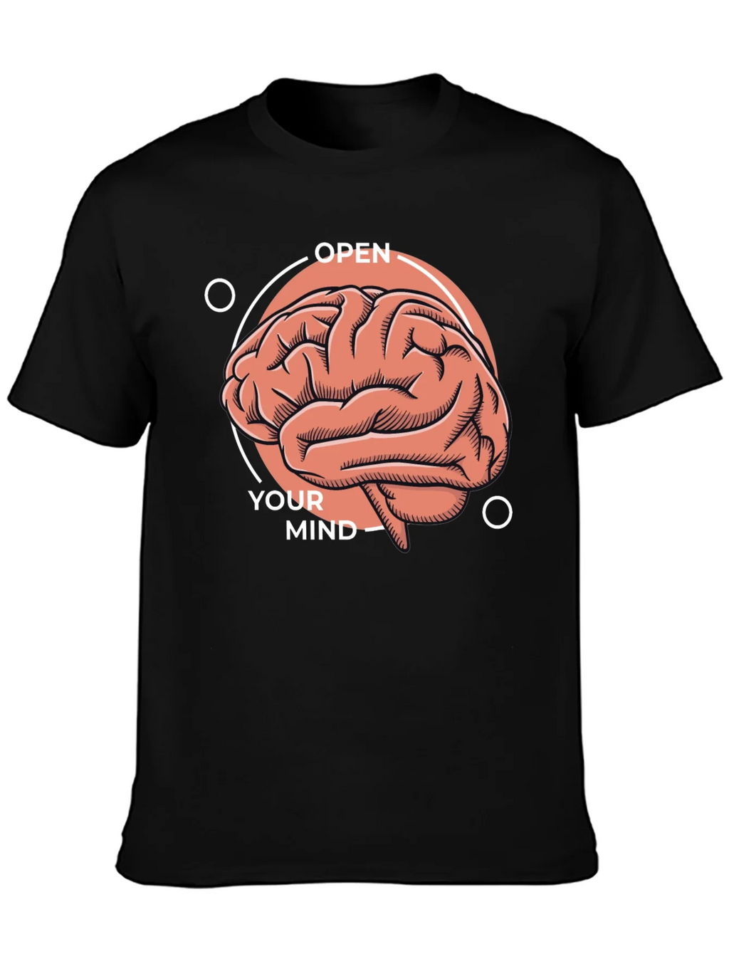 Open Your Mind Brain Graphic T-Shirt product image 3