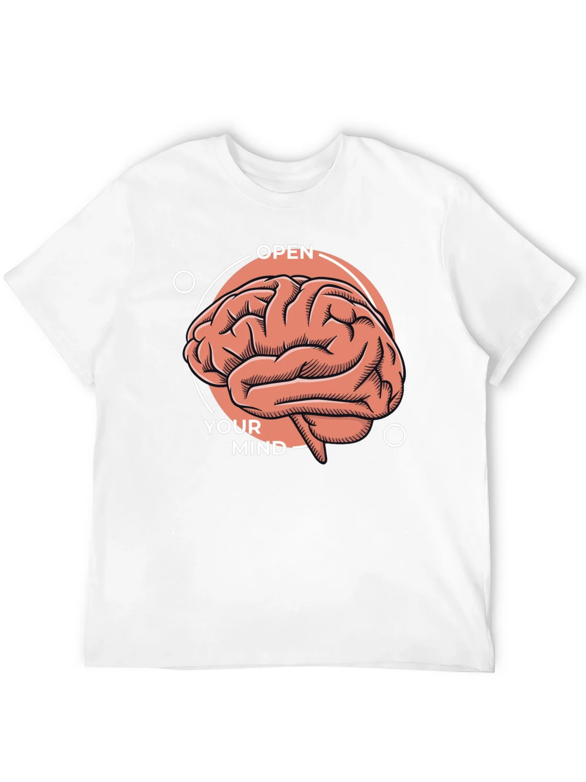 Open Your Mind Brain Graphic T-Shirt product image 11