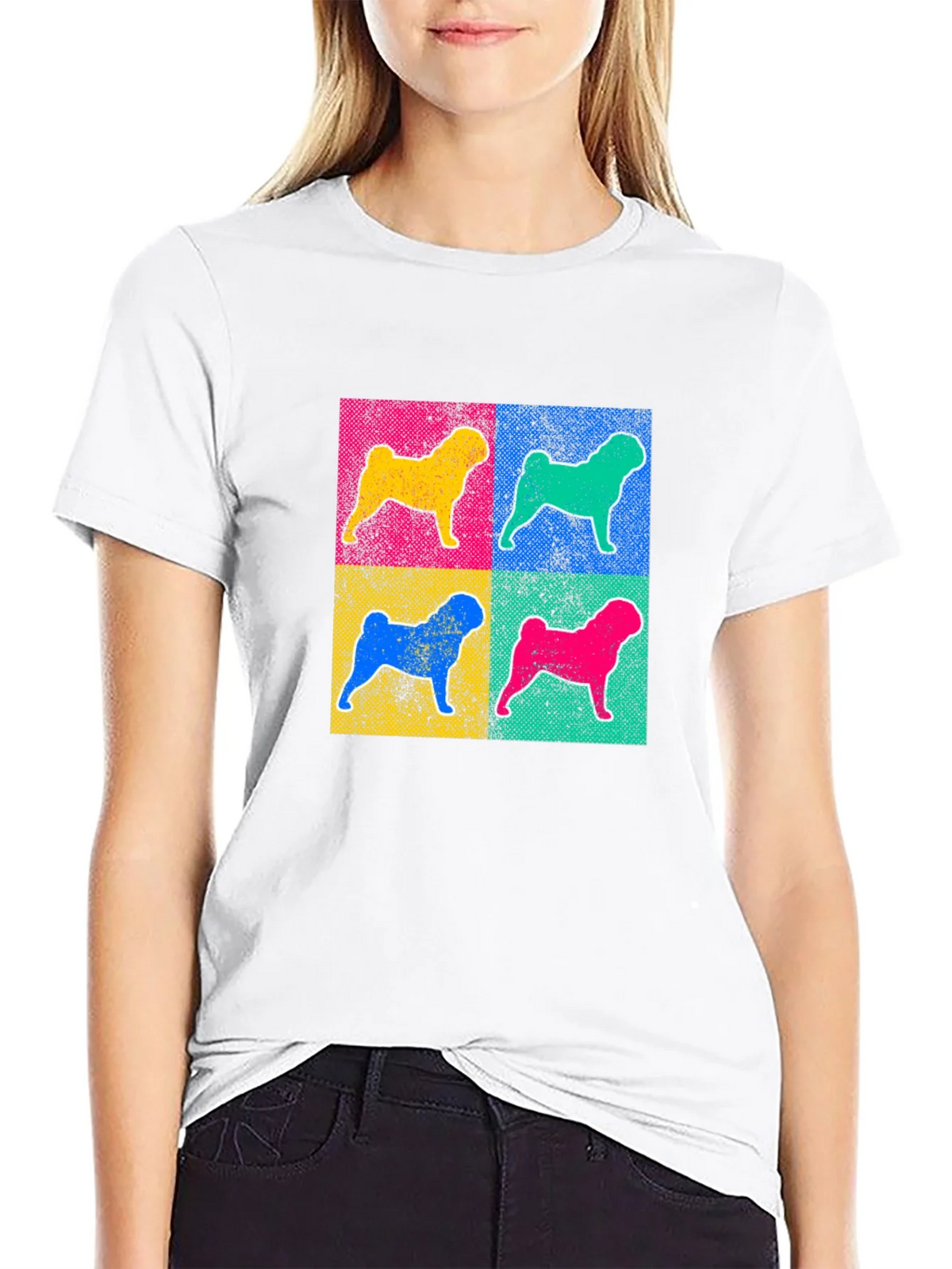 Pop Art Dog Graphic Tee - Unique Style product image 8