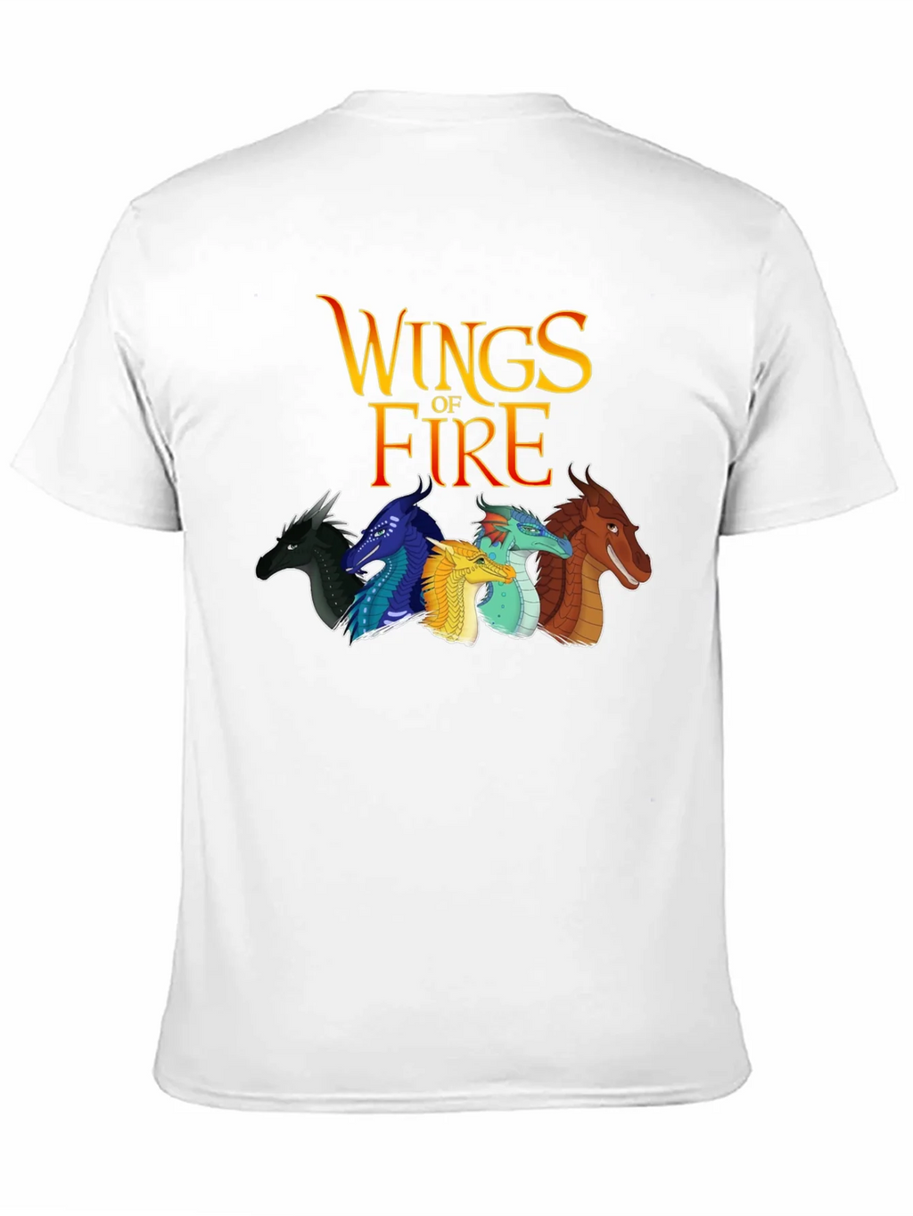 Wings of Fire Graphic Tee - Black Cotton Blend product image 9