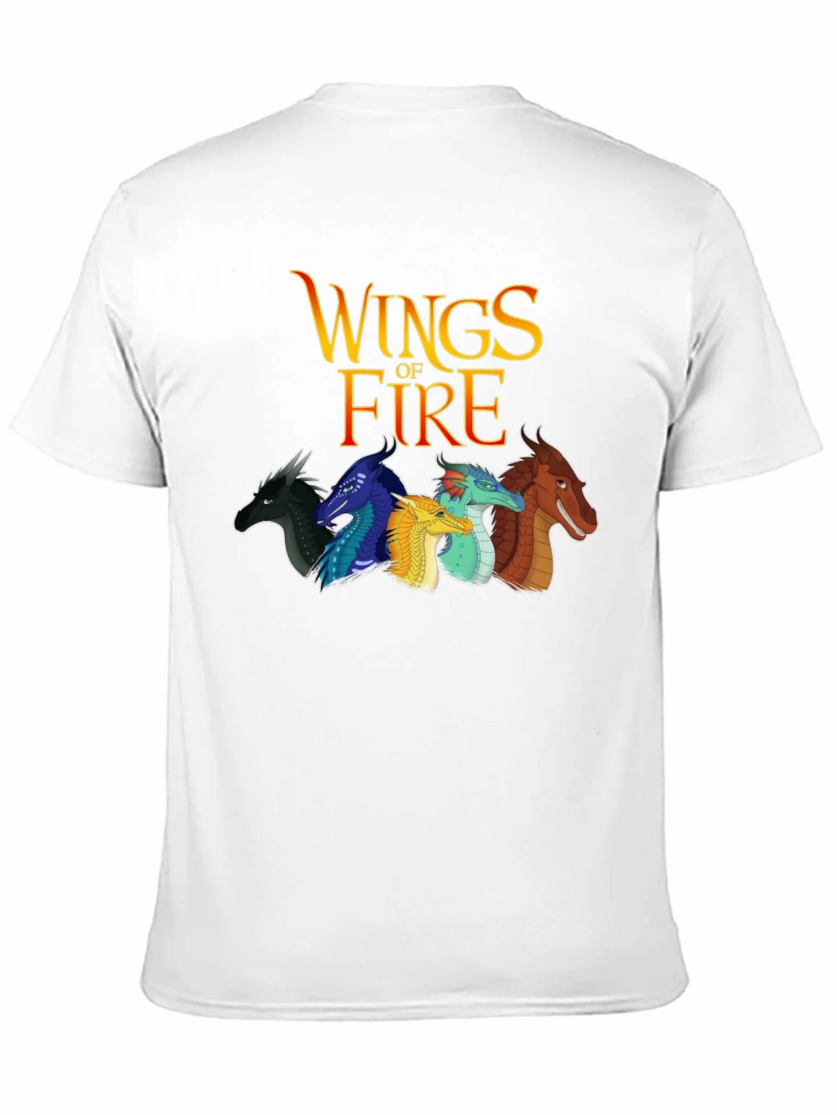 Wings of Fire Graphic Tee - Black Cotton Blend product image 9