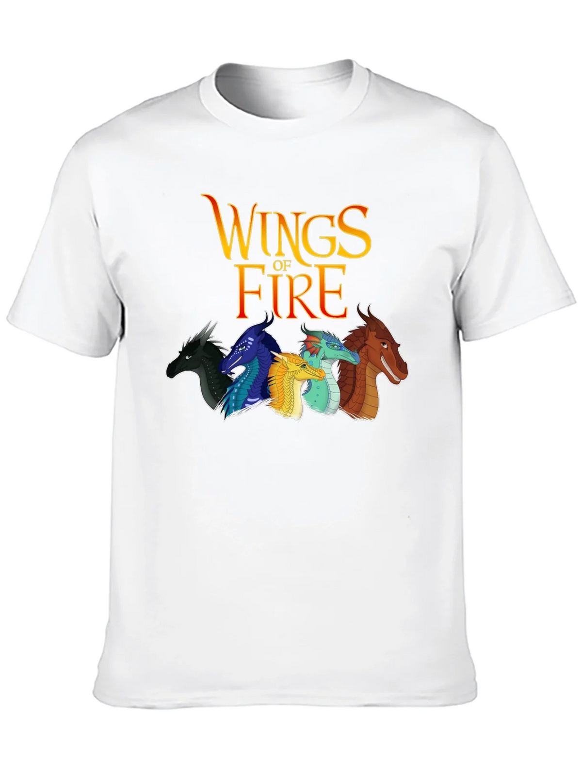 Wings of Fire Graphic Tee - Black Cotton Blend product image 8