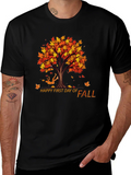 Happy First Day of Fall Black T-Shirt product image 1