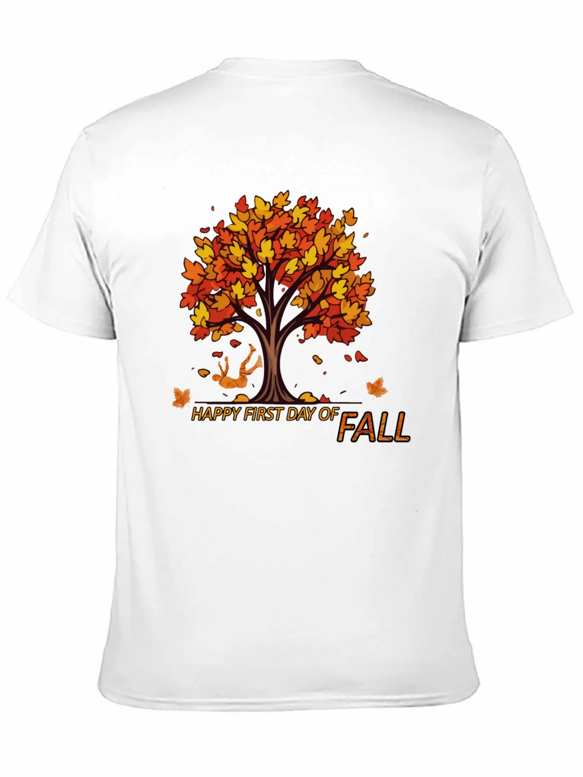 Happy First Day of Fall Black T-Shirt product image 10