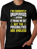 Unsupervised Fun T-Shirt: Endless Possibilities! product image 1