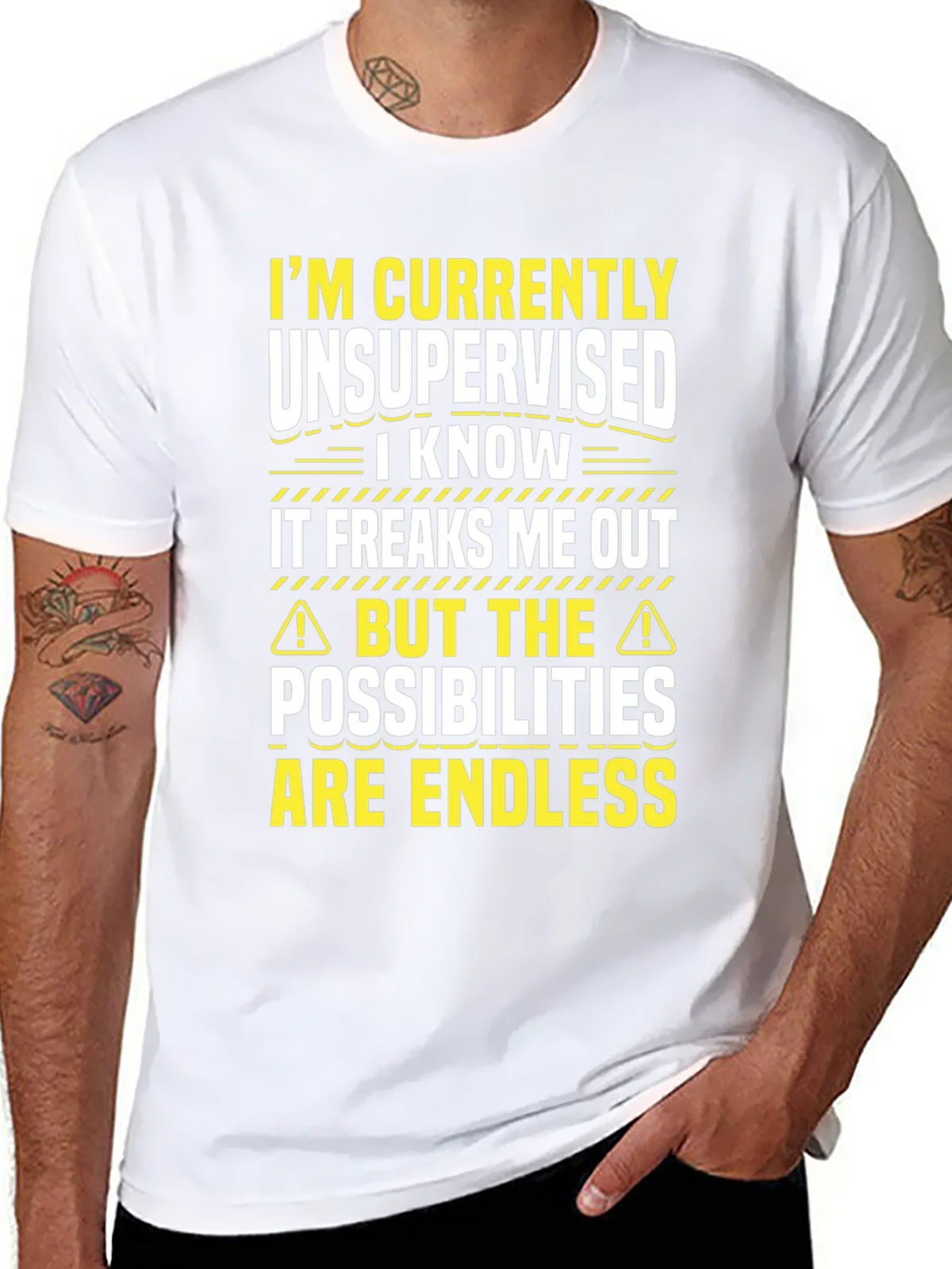 Unsupervised Fun T-Shirt: Endless Possibilities! product image 7