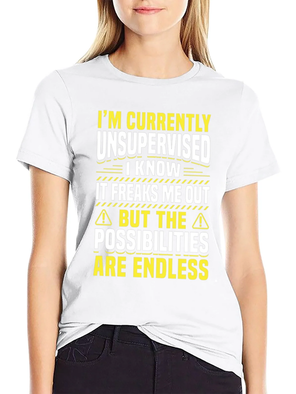 Unsupervised Fun T-Shirt: Endless Possibilities! product image 8