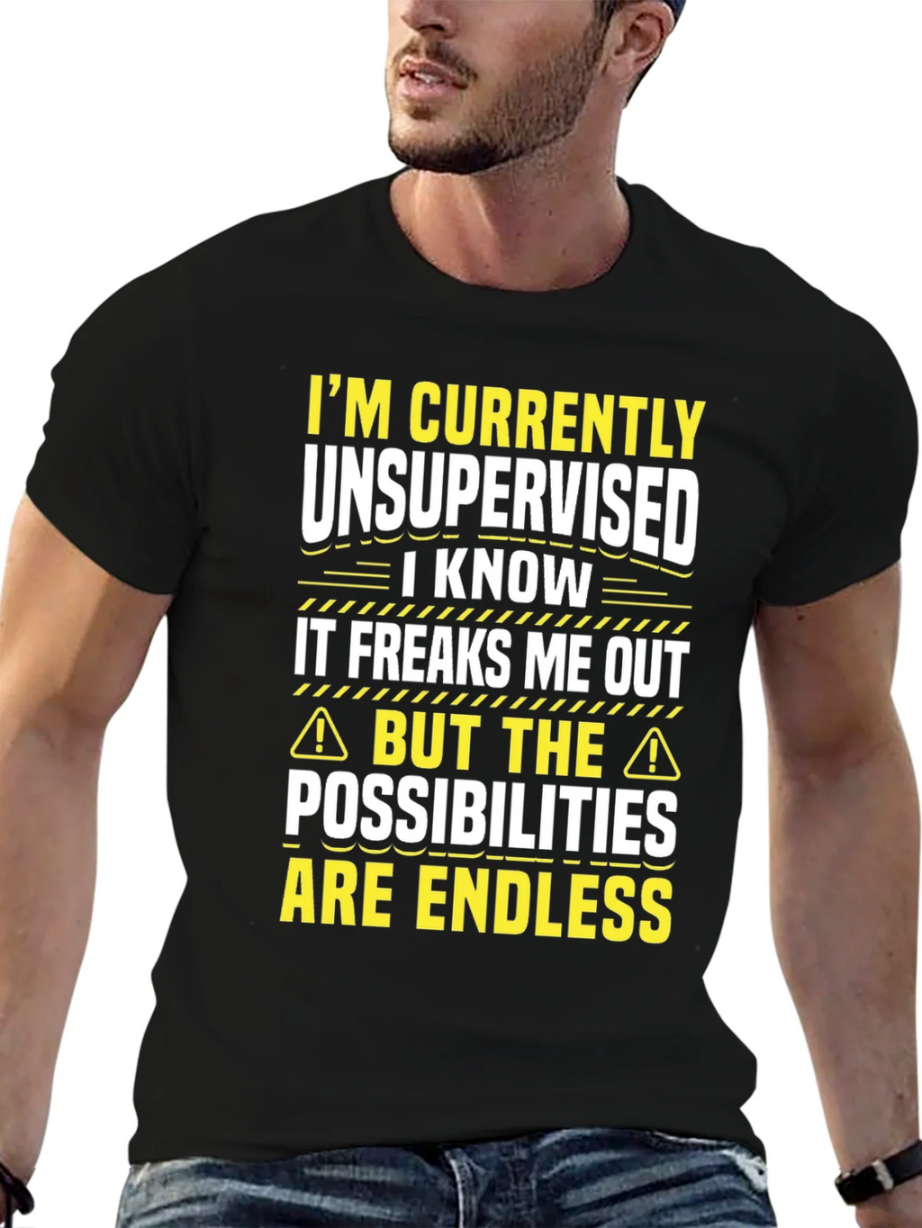 Unsupervised Fun T-Shirt: Endless Possibilities! product image 6