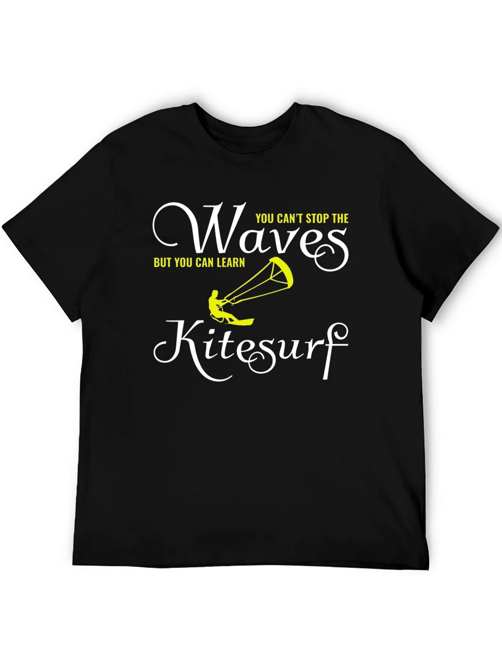 Kitesurf Waves Graphic Tee - Learn to Ride! product image 5