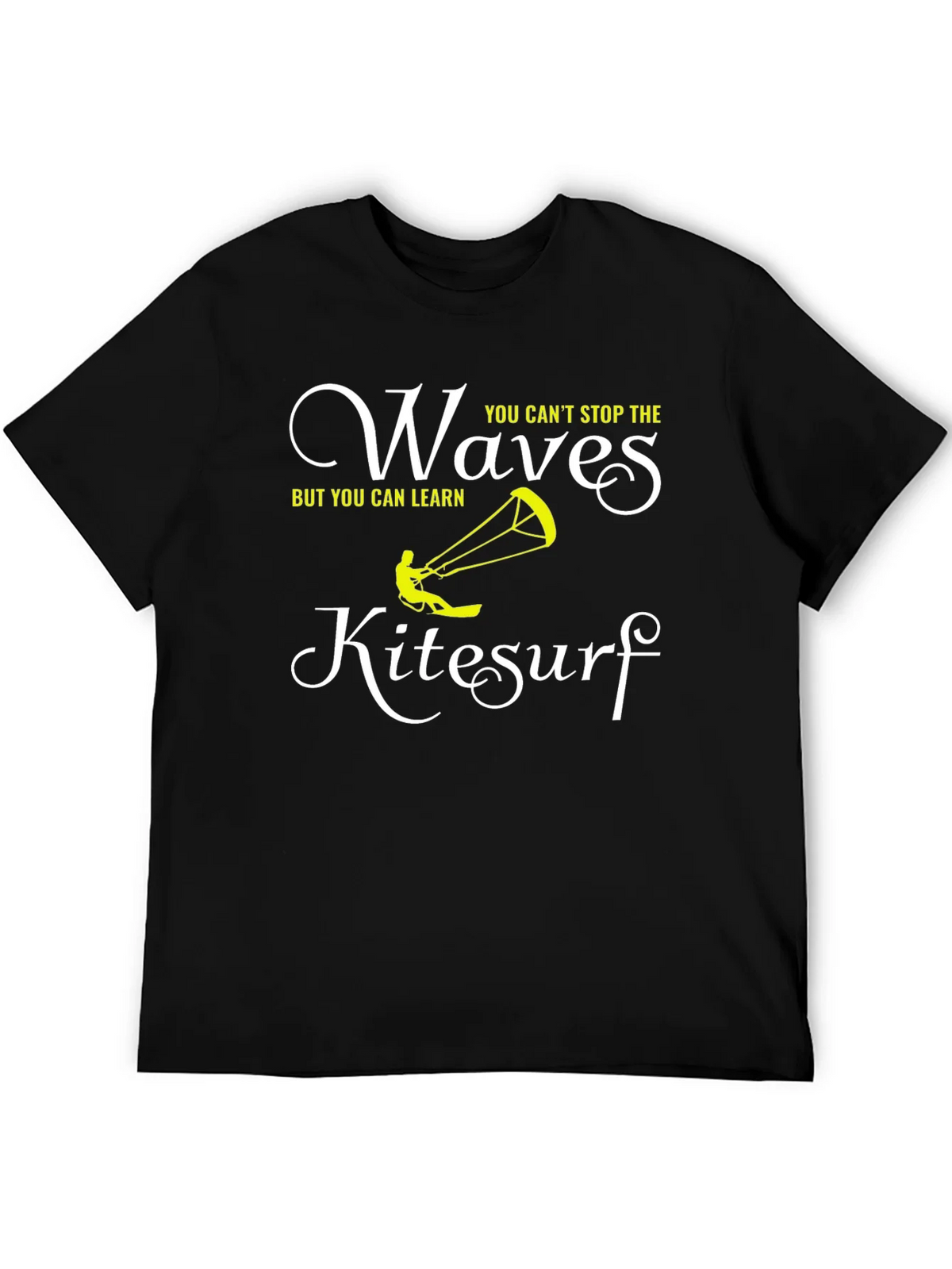 Kitesurf Waves Graphic Tee - Learn to Ride! product image 5
