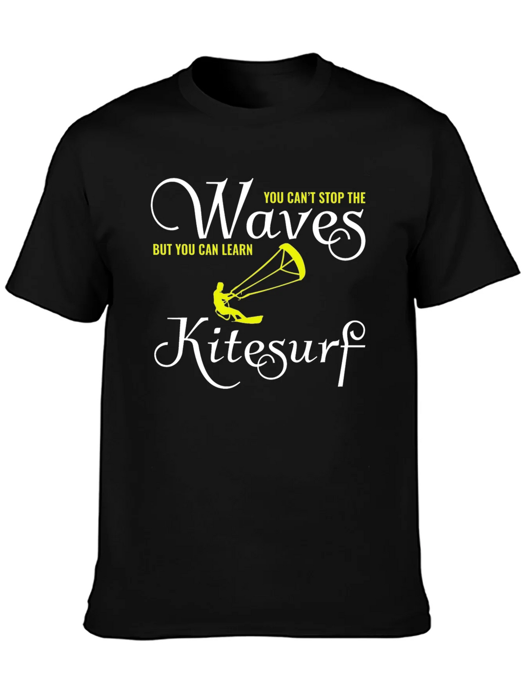 Kitesurf Waves Graphic Tee - Learn to Ride! product image 3