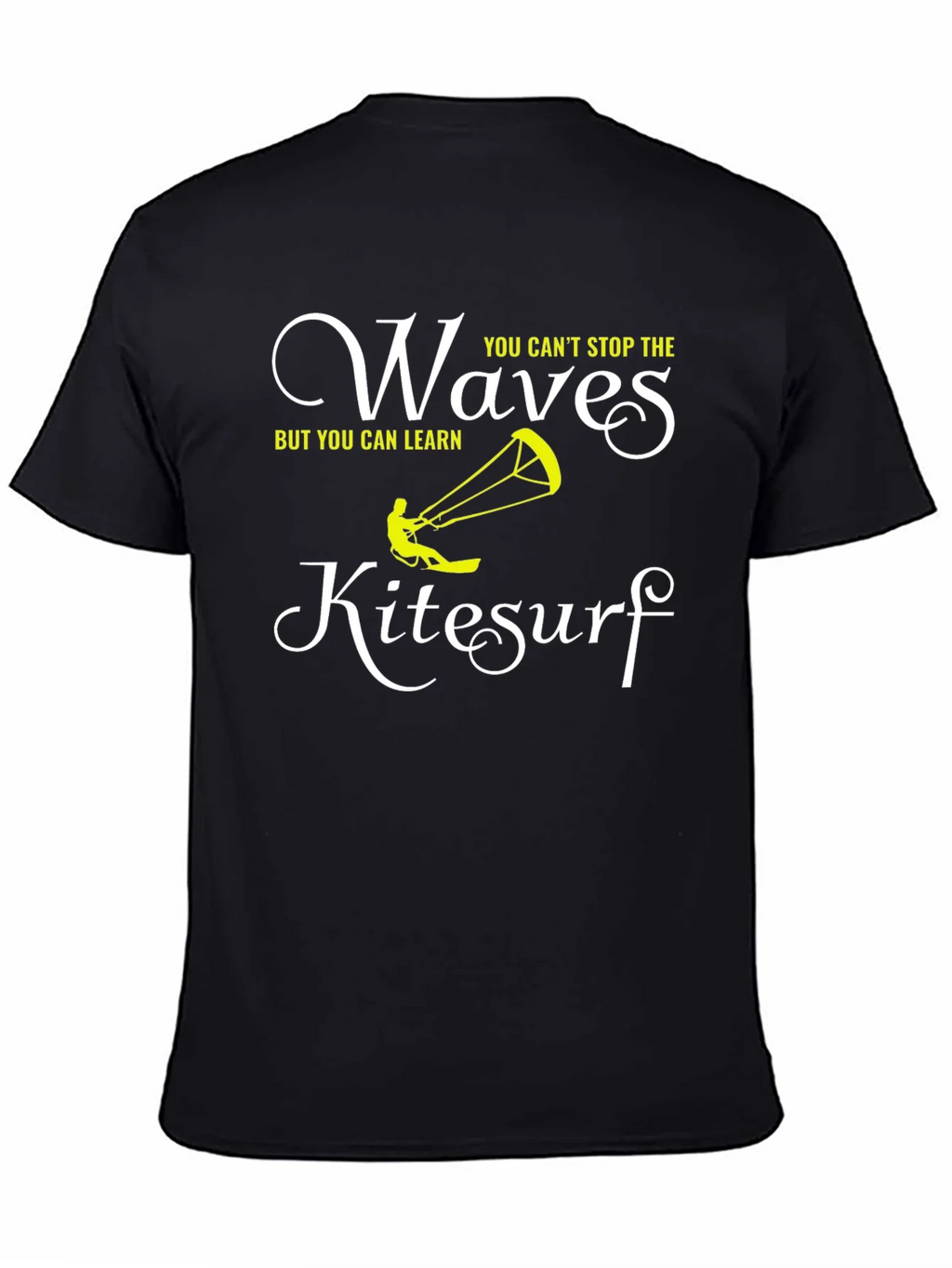 Kitesurf Waves Graphic Tee - Learn to Ride! product image 4