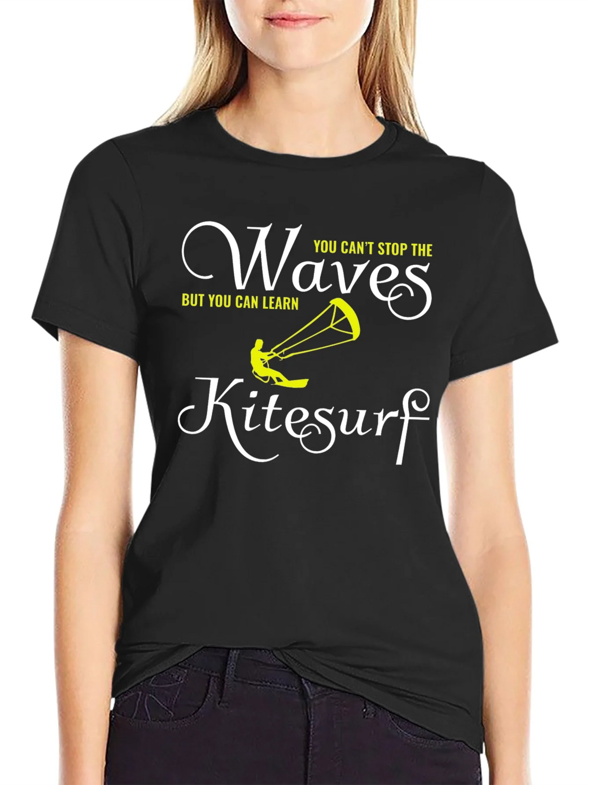 Kitesurf Waves Graphic Tee - Learn to Ride! product image 2