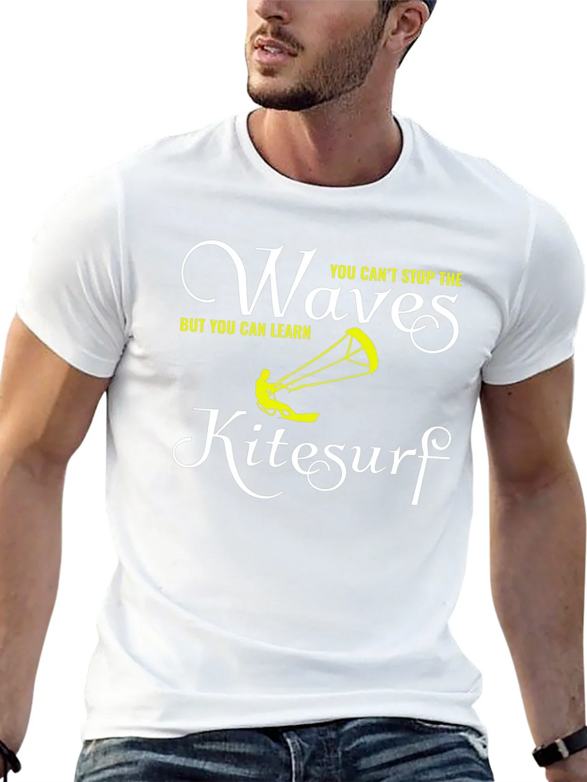 Kitesurf Waves Graphic Tee - Learn to Ride! product image 12