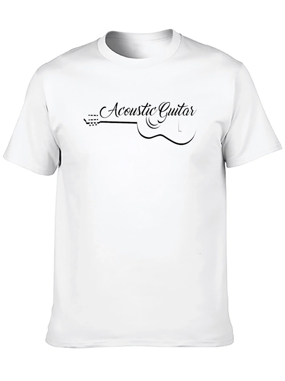 Acoustic Guitar Graphic T-Shirt - Musician Tee product image 9