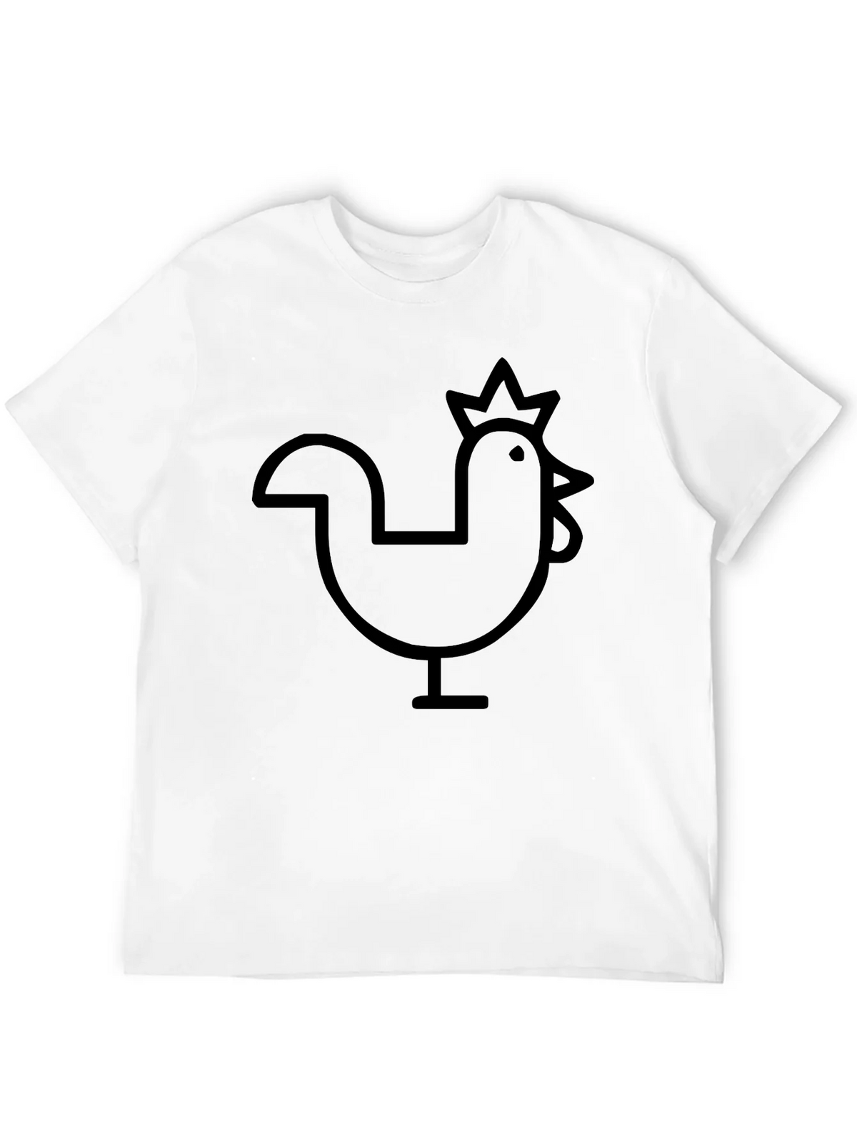Black Chicken Graphic Tee - Casual Comfort product image 11