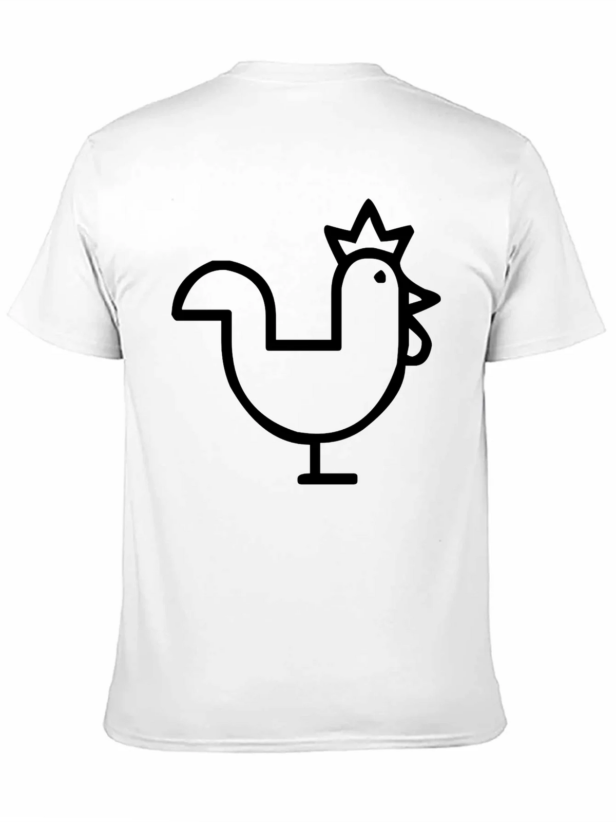 Black Chicken Graphic Tee - Casual Comfort product image 10