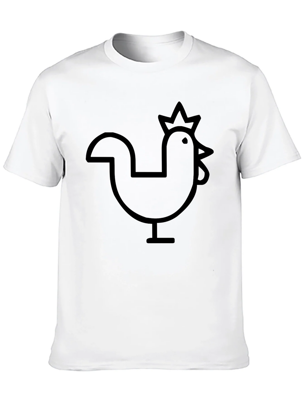 Black Chicken Graphic Tee - Casual Comfort product image 9
