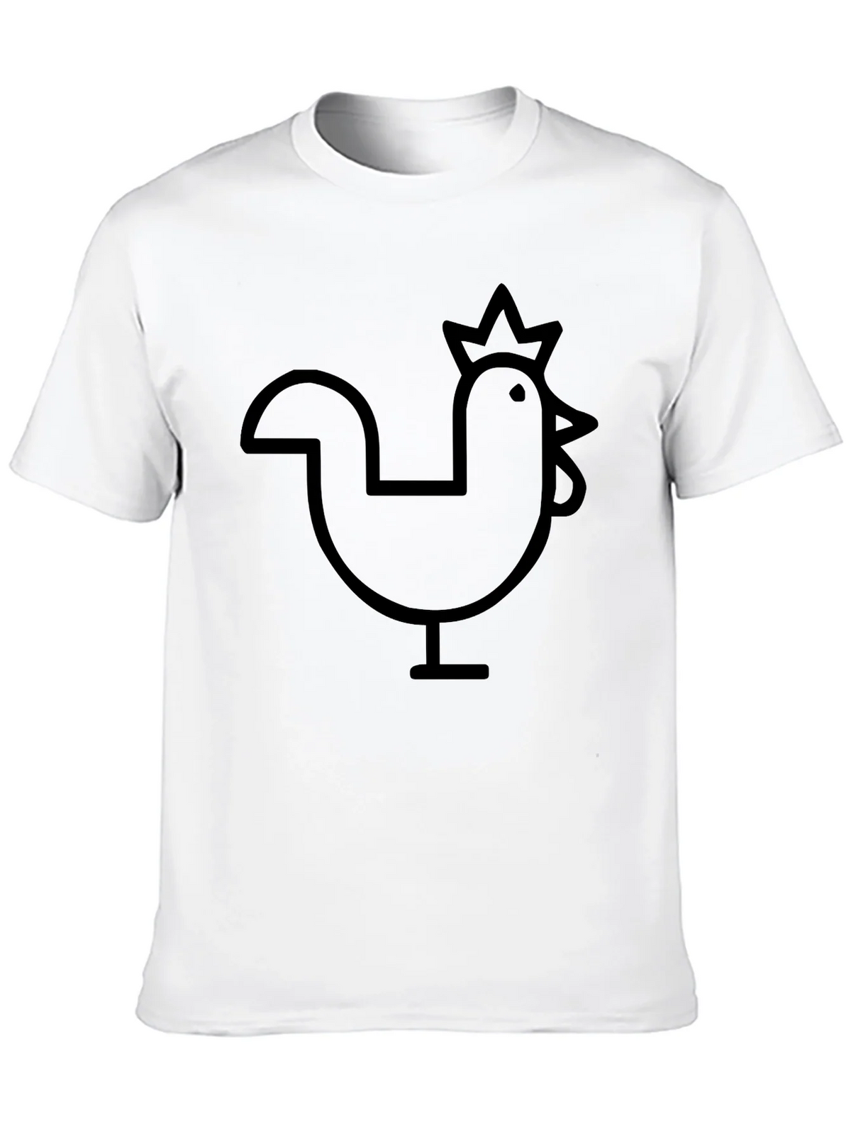 Black Chicken Graphic Tee - Casual Comfort product image 9